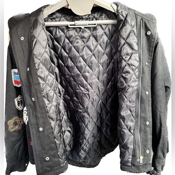 SALE: Sweet Love Oversized Patchwork and Studs Jacket (Size Medium-Large) - Picture 2 of 3